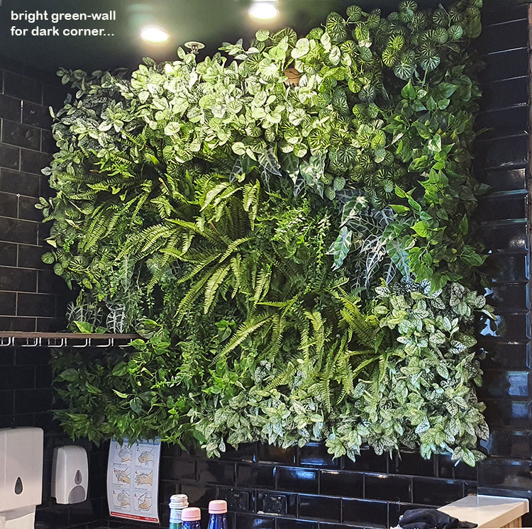 Latest Green-Accents for inner-city Cafe...