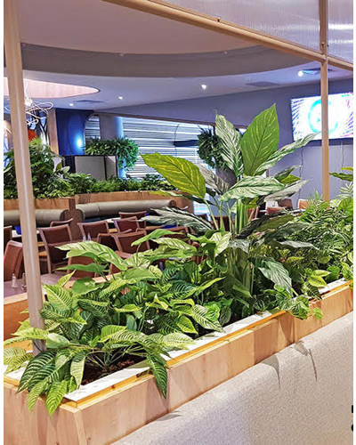 Indoor Artificial Bushes, Trailers & Flowers
