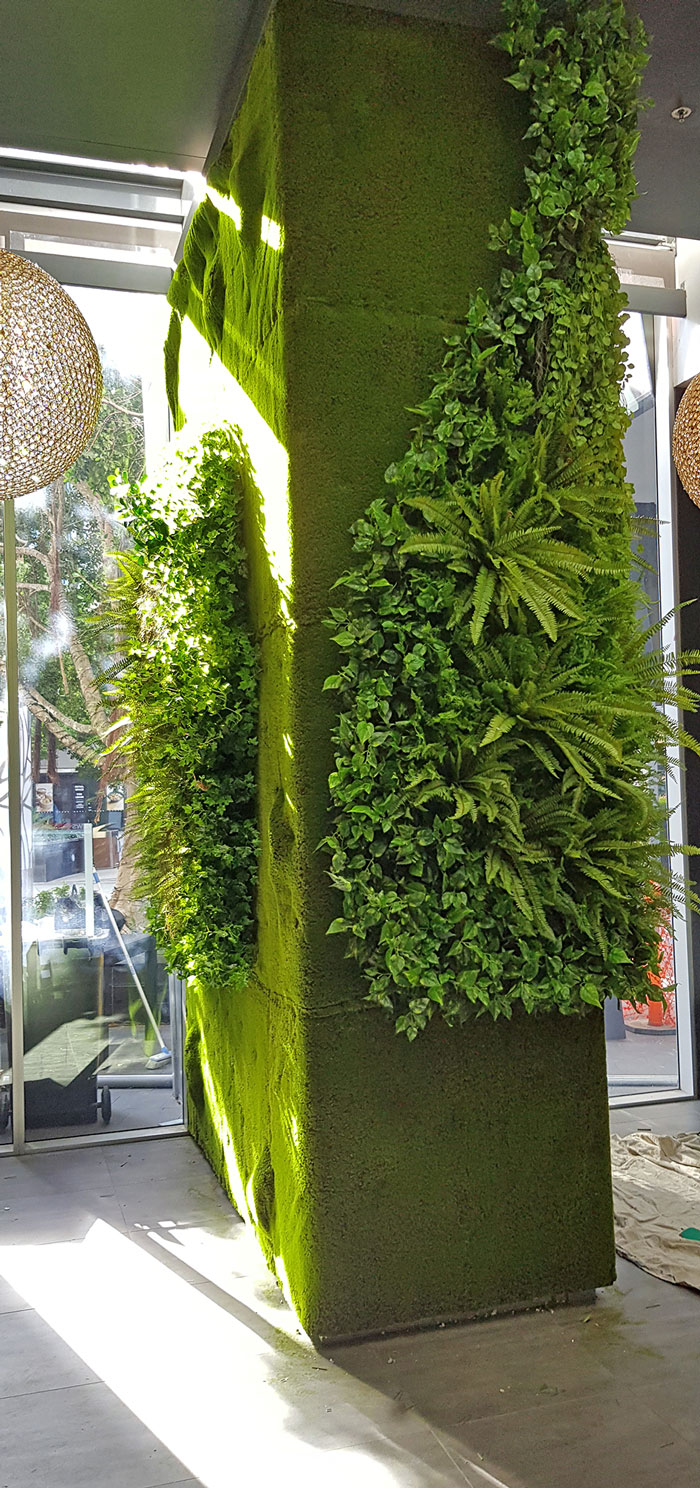 Before & After Shots..... Green-Walls 2