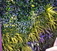 Raised Planter & Green-Wall in Club Foyer