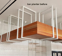 New Tavern uses artificial greenery- lots!