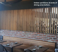 Very latest artificial greenery ideas used to lift Shopping Cnt Dining Precinct...