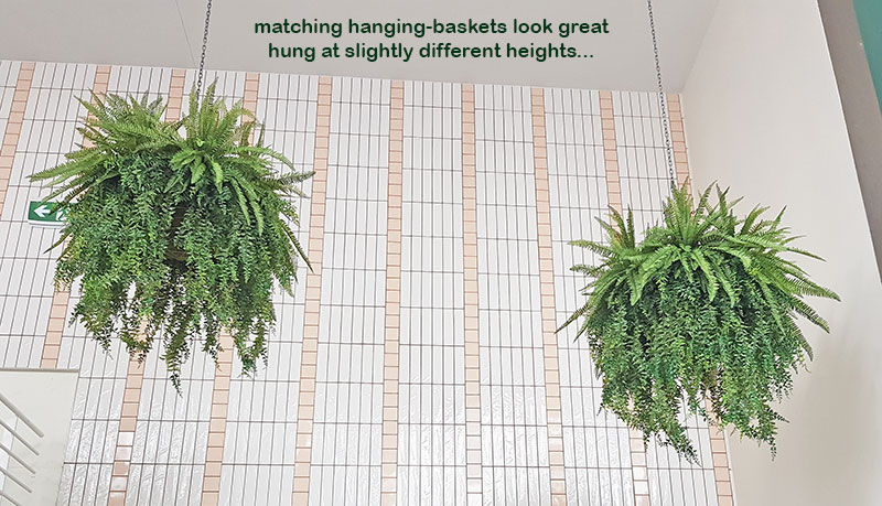 Artificial Plants thrive where live plants fail!