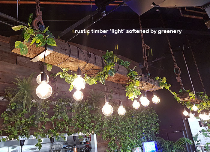 Green-Theme for funky urban bar