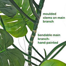 Swiss Cheese Plant [Monstera] 1m  - artificial plants, flowers & trees - image 1