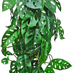 Swiss Cheese Plant Totem 1.2m  - artificial plants, flowers & trees - image 1