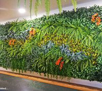 Artificial Green Walls, Greenery & Florals in Club Reception