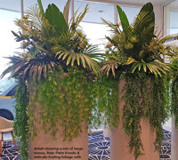 GREEN is the new BLACK!!- mixed Greenery as Floral Art...