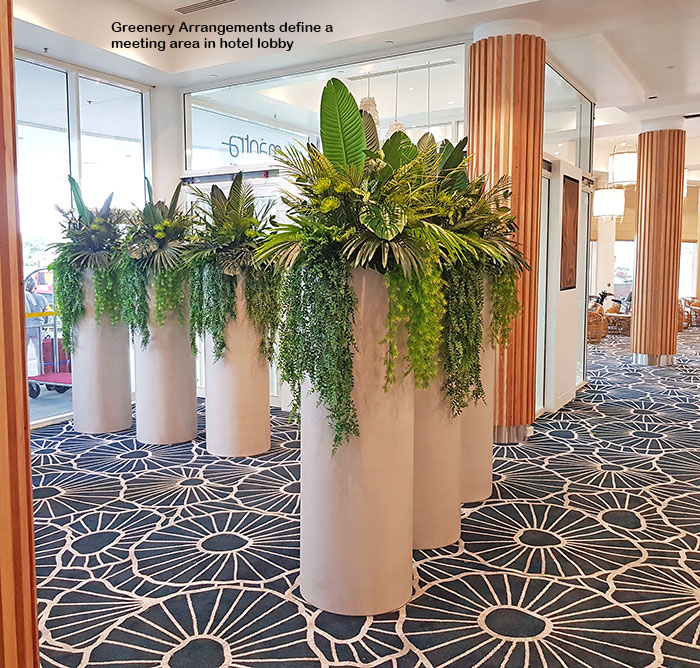 GREEN is the new BLACK!!- mixed Greenery as Floral Art...