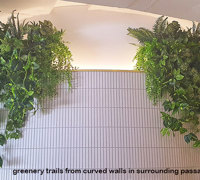New offices with a green shine...