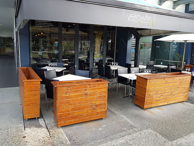 Before & After Shots..... Outdoor Planters