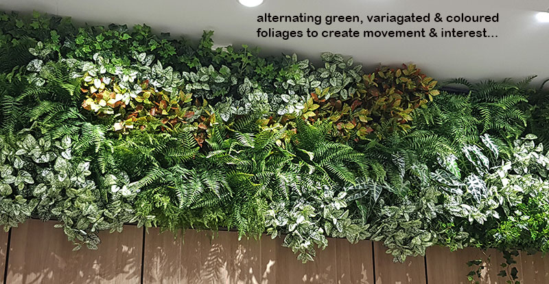 Artificial Green Walls brighten up Food Court entrance in Shopping Mall... image 7