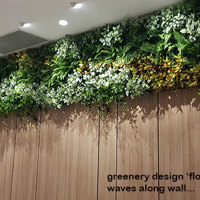Artificial Green Walls brighten up Food Court entrance in Shopping Mall... poplet image 3