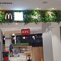 Artificial Green Walls brighten up Food Court entrance in Shopping Mall... poplet image 4