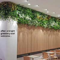 Artificial Green Walls brighten up Food Court entrance in Shopping Mall... poplet image 2