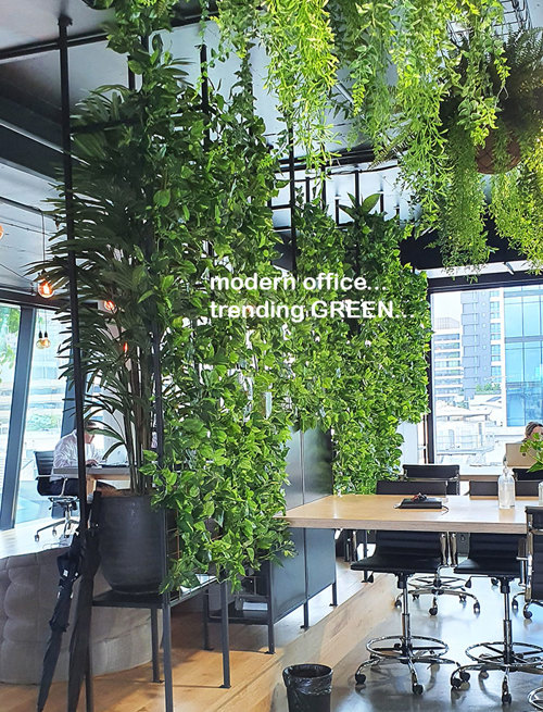 Modern Office...trending green