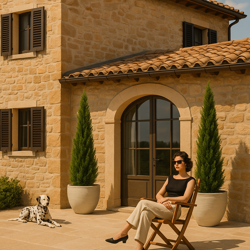 Cypress Pine UV 1.8m  - artificial plants, flowers & trees - image 4