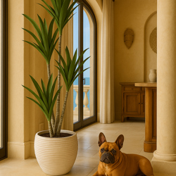 Yucca Tree- 1.8m with 4 heads - artificial plants, flowers & trees - image 2