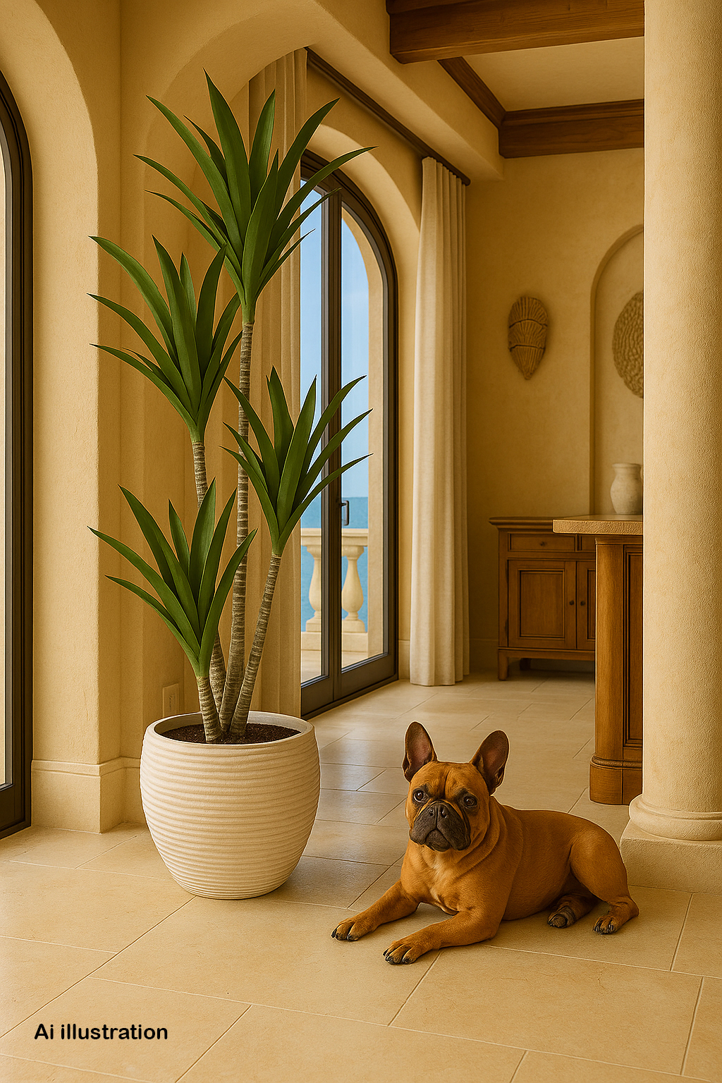 Planters- Ripple Pot lge 