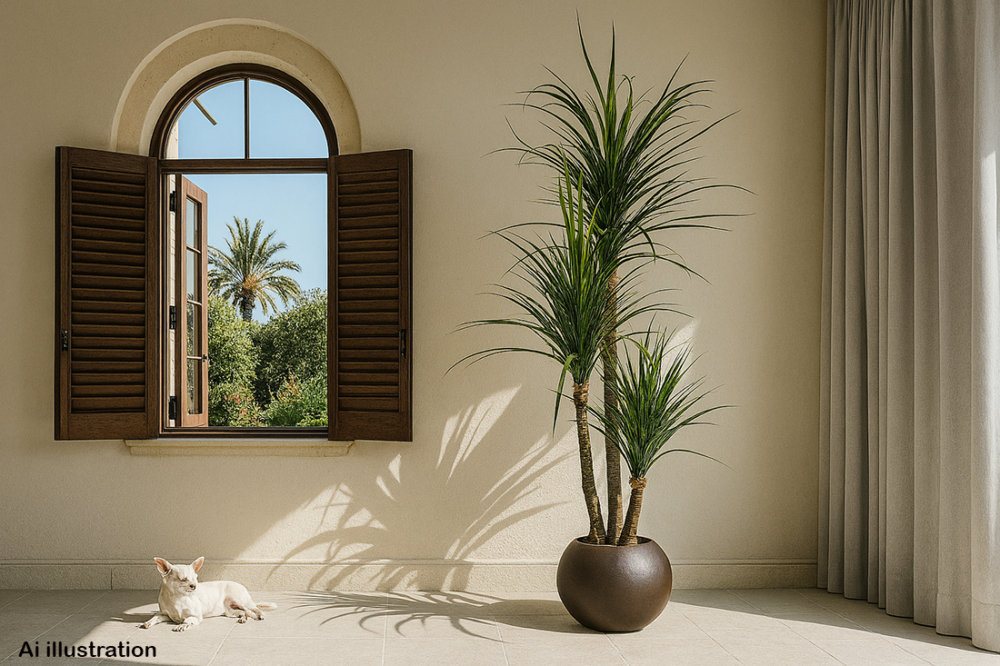 Ponytail Yucca 2m triple-stem