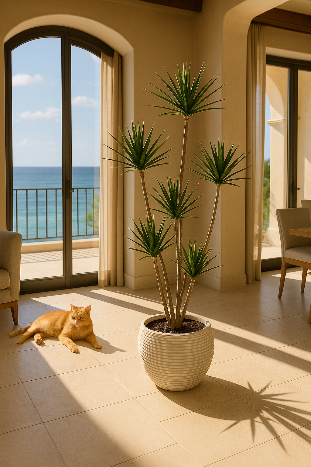 Dracaena Marginata Tree- 1.8m with 5 heads