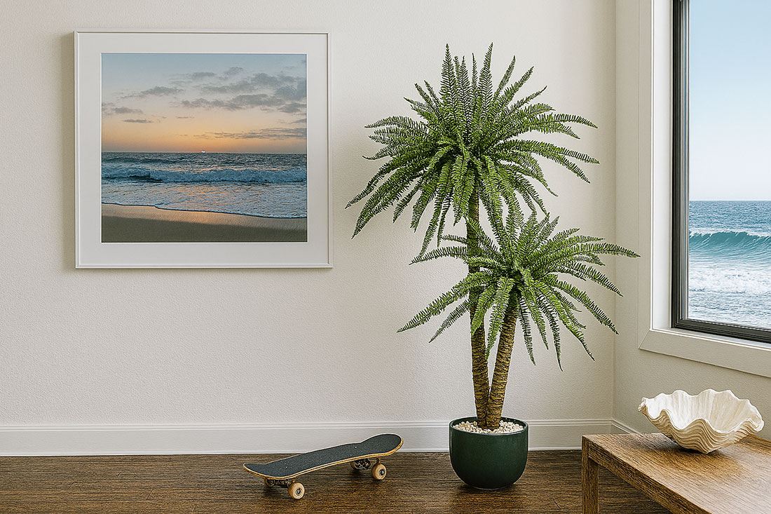 Fern Palm 1.75m triple-stem