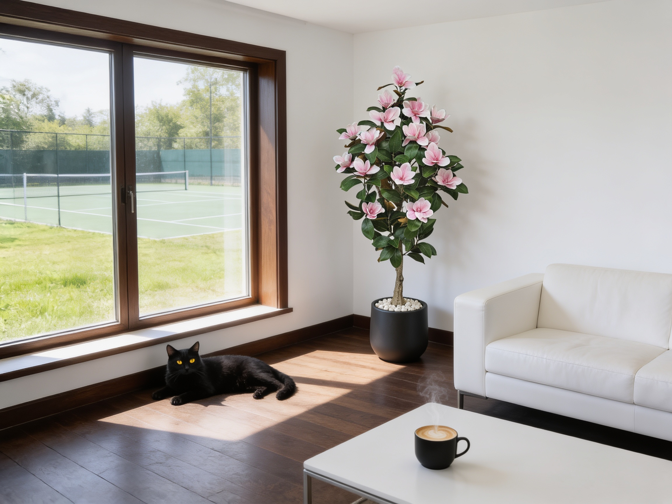Magnolia deluxe - flowering  1.5m wh-pk 