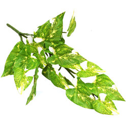 Bushes..sml trailer- Pothos Plant [dark green]  - artificial plants, flowers & trees - image 2