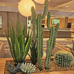 Yucca- variegated 1m - artificial plants, flowers & trees - image 7
