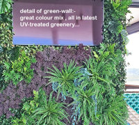 new Sky Bar @ GC Airport Hotel- greenery n scenery!