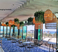 new Sky Bar @ GC Airport Hotel- greenery n scenery!