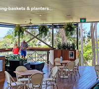 Country Club needed green interior to match exterior setting...