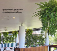 Country Club needed green interior to match exterior setting...