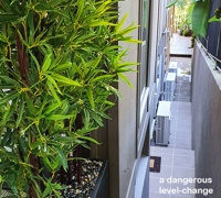 Residential eyesore becomes instant stunning Garden feature...