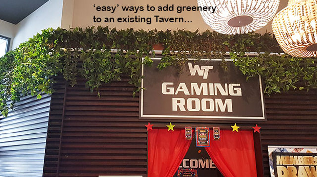 'EASY' ways to add Greenery to an existing Venue...