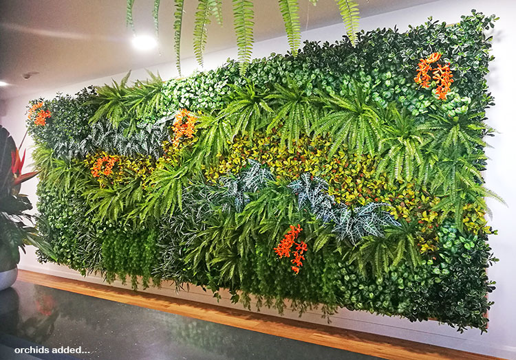 Artificial Green Walls, Greenery & Florals in Club Reception image 11